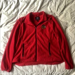 Chicago Blackhawks NHL Licensed Fleece Jacket